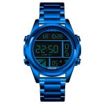 High Quality 1448 Stainless Steel Big Dial Business Mens Digital Watch