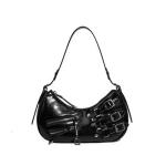 2024 American Retro Design Girls Pu Leather Shoulder Bags For Women All Seasons
