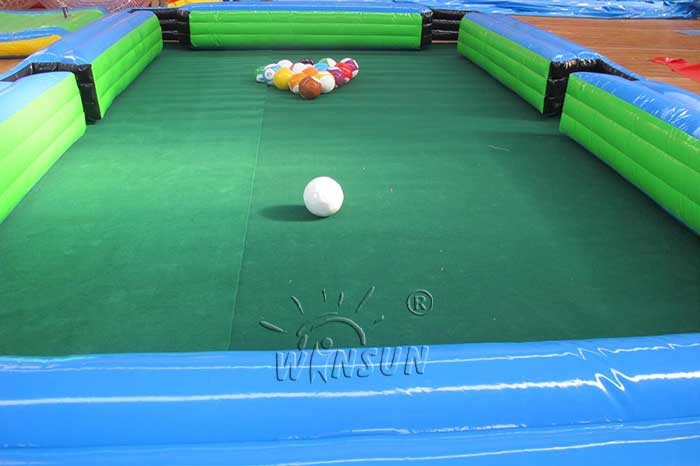 Waterproof Inflatable Sports Games Human Snooker Inflatable Table Game Wsp-186