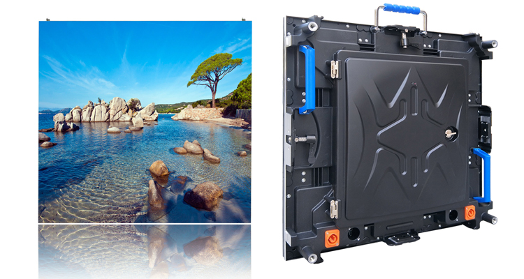 1080p Indoor Led Video Wall Module P2.5 Rental 640x480mm Wide Viewing Angle