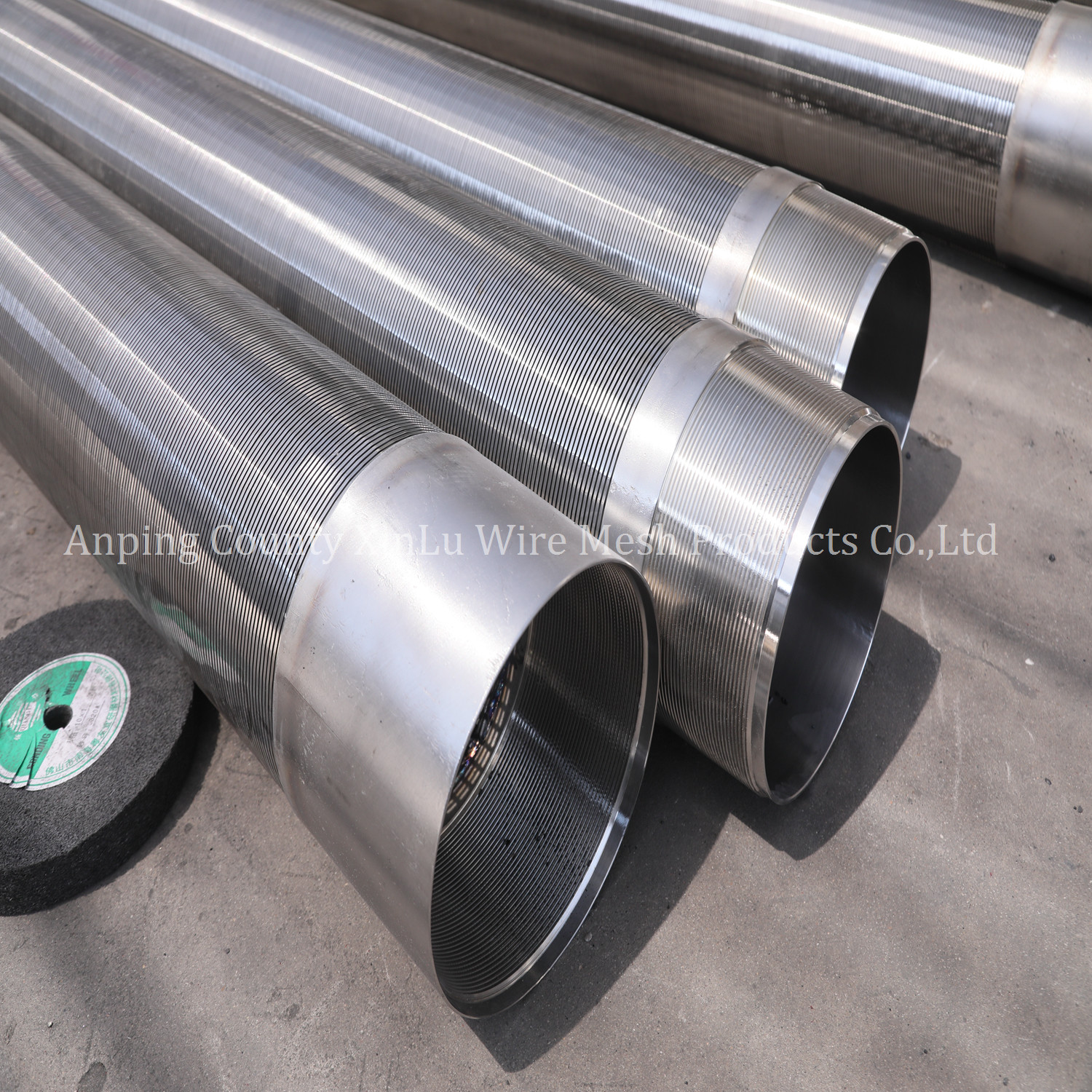 Polishing V Wire Continuous Slot Sand Control Screen Tube with Flow FOTI and Wedge Wire #118