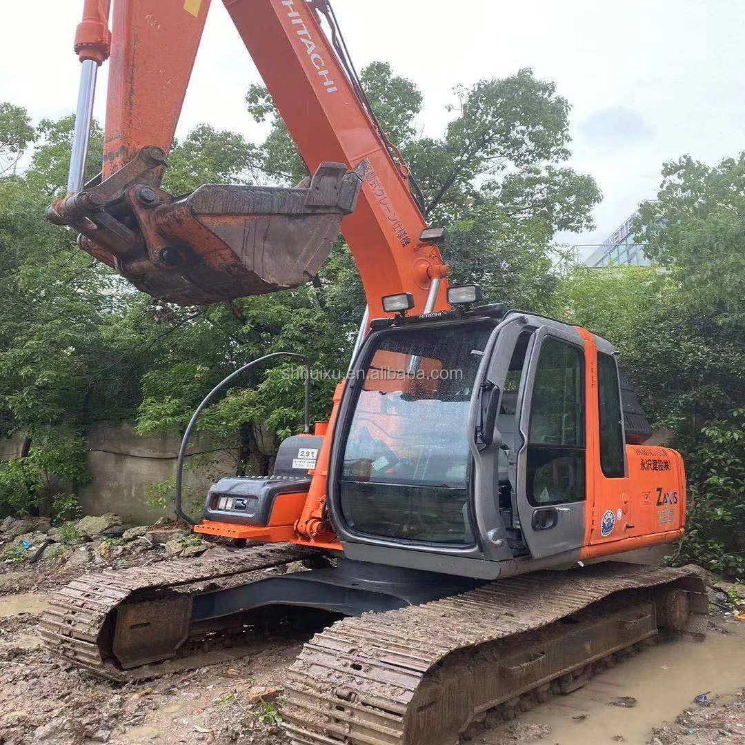 Hitachi hot sale Used digging machine Japanese HITACHI 120 for sale Second hand hydraulic Crawler Excavator good condition