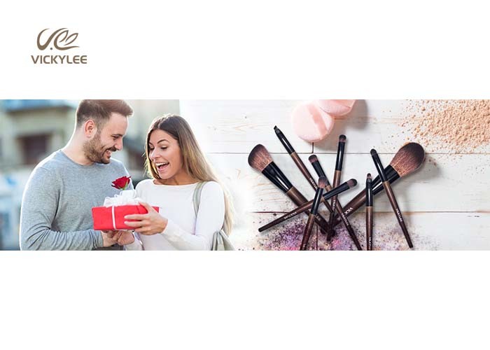 Portable 4 In1 12CM Facial Makeup Brushes