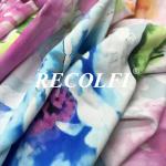 Uk Yoga Wear Fabric , Double Knit French Sports Bra Fabric