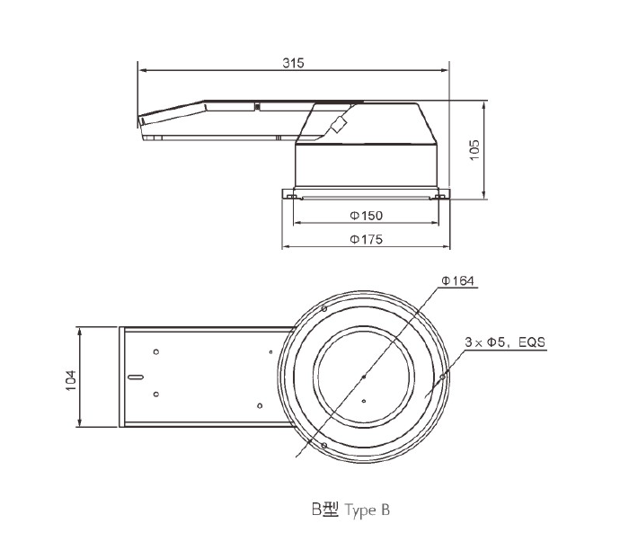 TD1 Boat Interior Lighting Downlight With Acrylic Cover