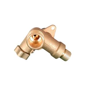 China Rust-Proof Durable Brass Outdoor Water Heater Inlet Connection wholesale