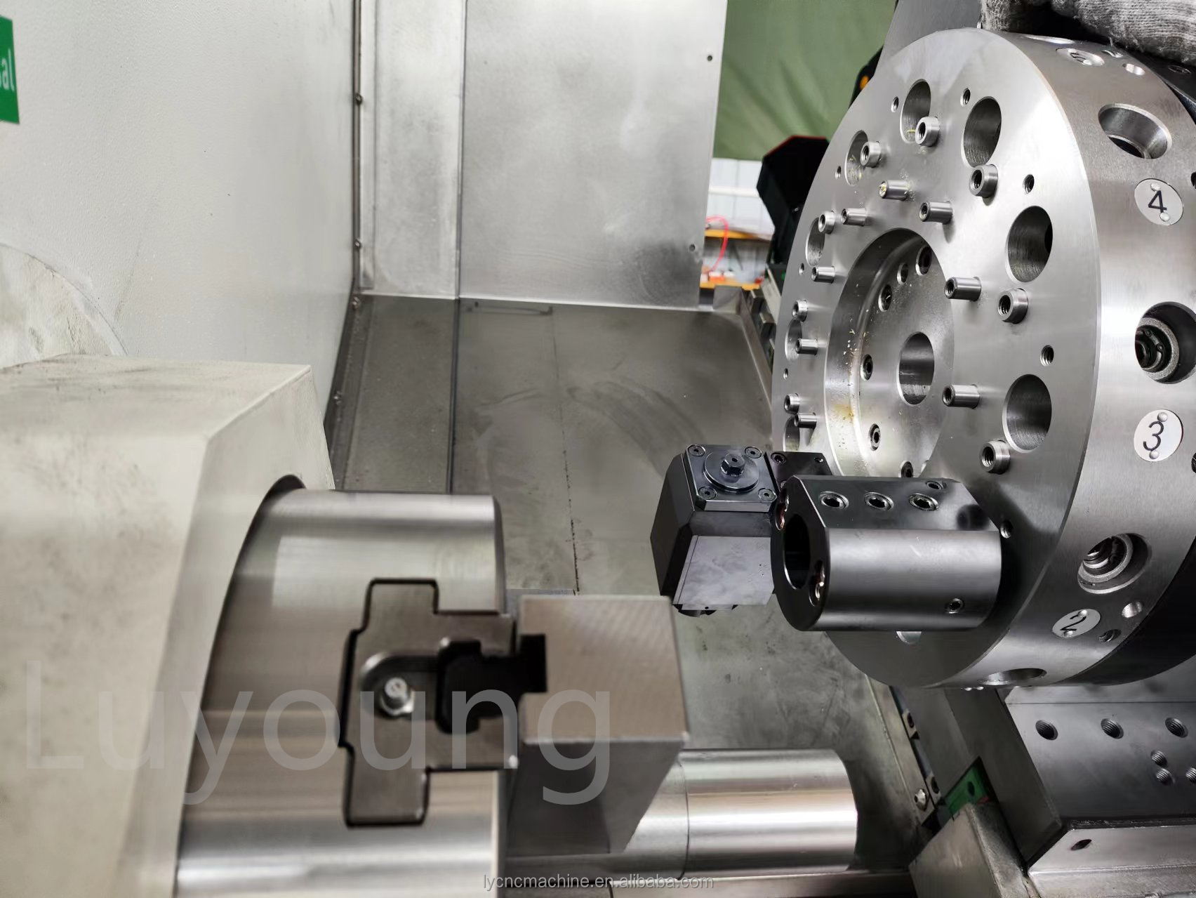 3 Jaw Manual Chuck TCK56 750mm Bench Mini small Horizontal Lathe Machine GSK CNC Control