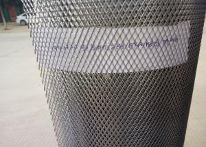 China Small Hole Galvanized Expanded Wire Mesh Screen , Expanded Mesh Sheet wholesale