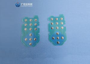 China Waterproof Metal Snap Domes Arrays 0.12~0.6mm Trip For Silicon Contact Devices wholesale