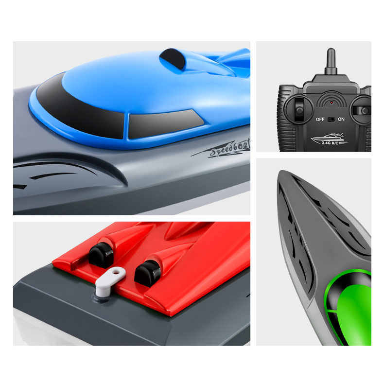 Waterproof Children's Competitive Toy Speed 2.4g Remote Control Boat Wireless Electric