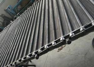 China French Fries Oven Spiral Mesh Belt Flexible 316 L Grade Stainless Steel wholesale