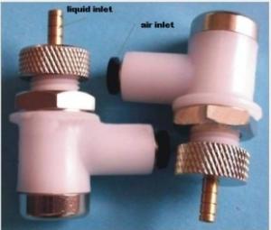 China siphon mini plastic air&amp;water atomizing nozzle wholesale