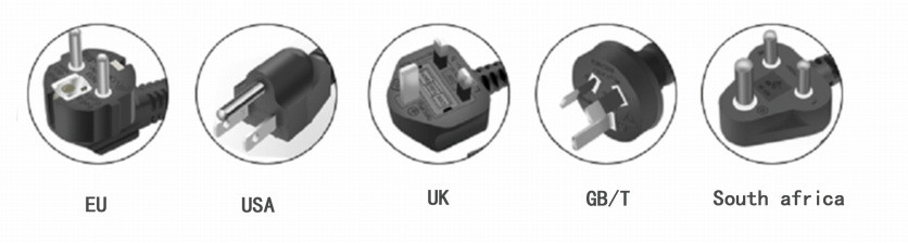 5pin 250V 32A Electric Car Charging Cable EV Type 2 Copper PVC Material