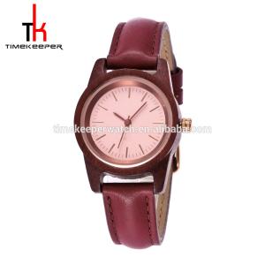 China Charm Watch Customized LOGO Wood Watches For Ladies wholesale