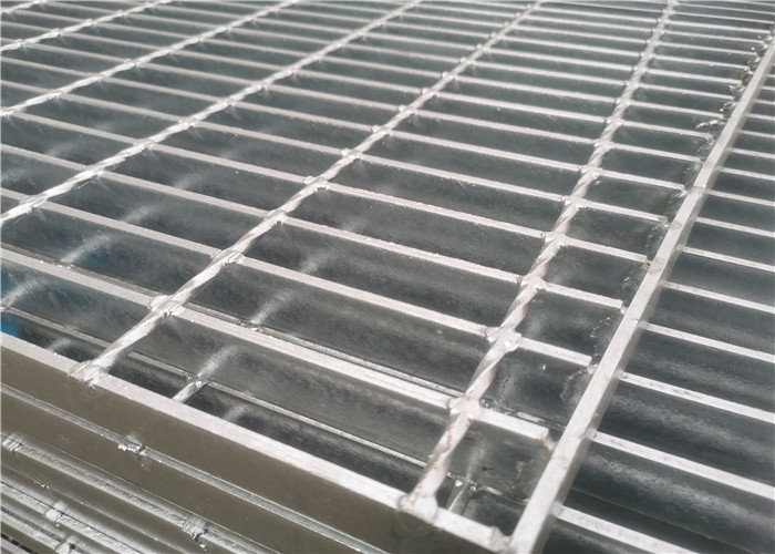 Metal Structure Serrated Galvanized Steel Grating Platform Middle Carbon