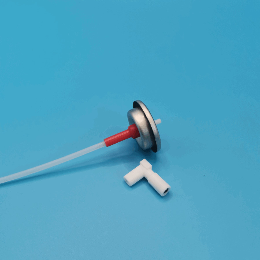 Silver Metered Aerosol Valve with Universal Compatibility at Tianjin Port