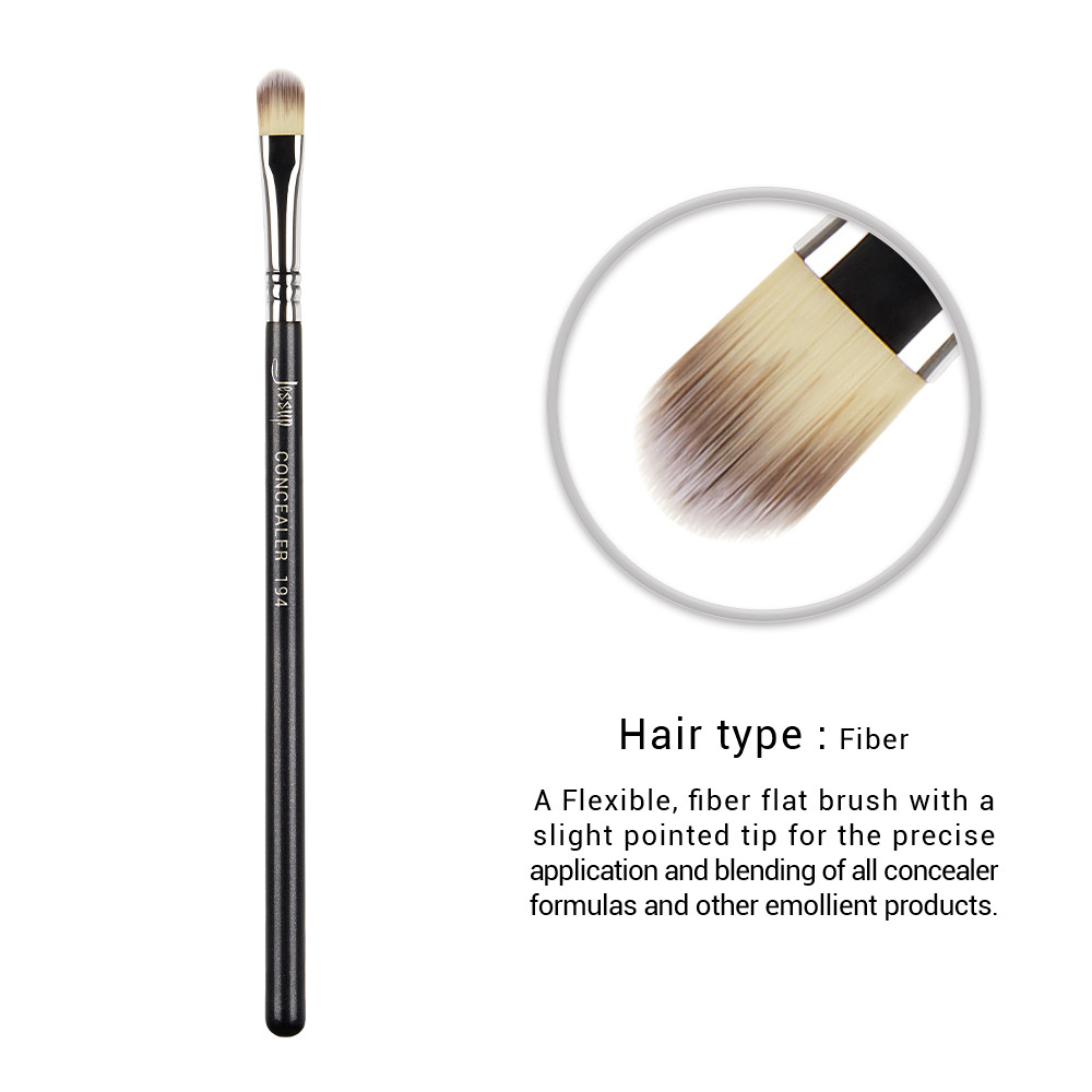 Concealer Hand Sculpted Jessup Makeup Brushes Wood Handle