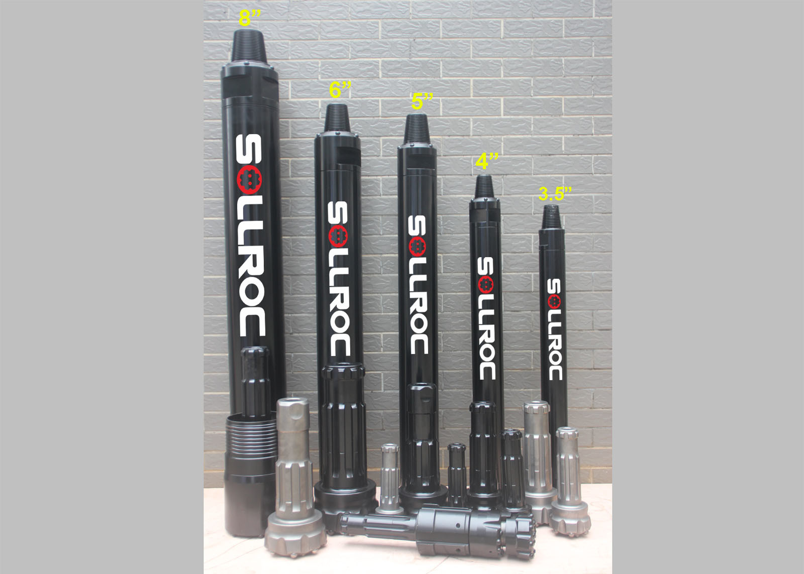 Piling Hole Applications Down The Hole Hammer 12 Inch Hammer Without Footvalve For Shank SD12