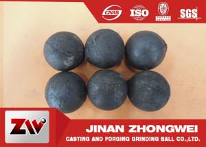 China No Breakage Grinding Steel Balls for mining and Cement / steel mill media wholesale