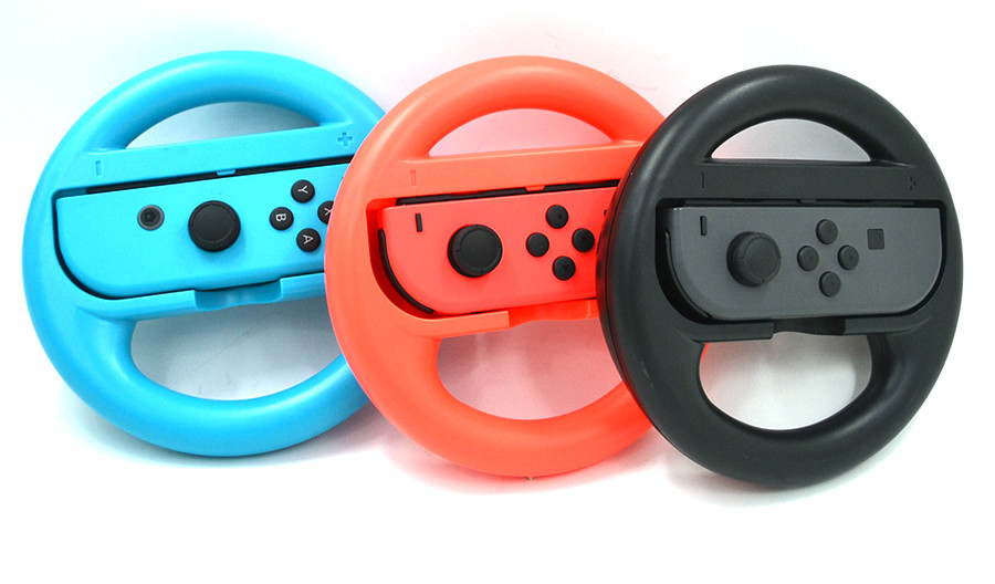 Steering Wheel For Nintendo Switch Newest Joy-Con Handle Holder Steering Wheel