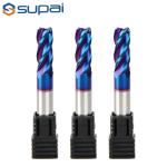 HRC55 Right Up Cut Tungsten Carbide End Mill For Acrylic Board 1 - 20mm Super