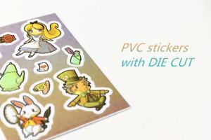 China DIY Picture Frames Cartoon Waterproof PVC Sticker wholesale