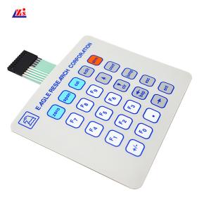 China 115 * 130mm Pet Tactile Embossed Sealed Membrane Switches wholesale