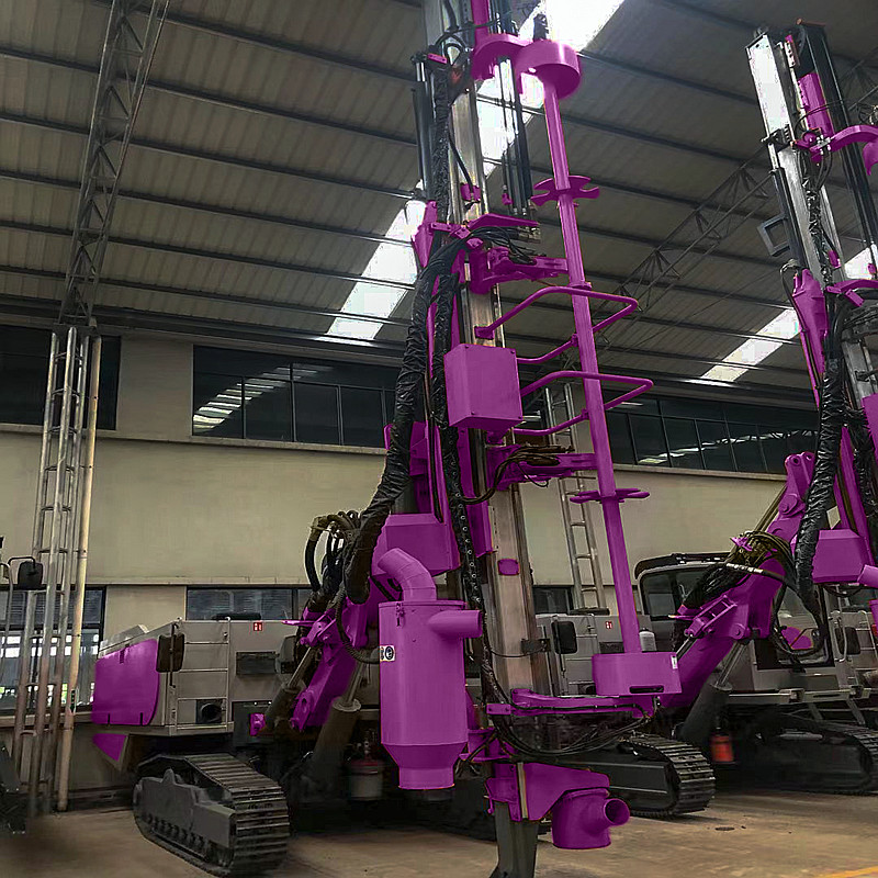 Mining Top Hammer Crawler Drilling Rig Hydraulic Borehole Drilling Equipment
