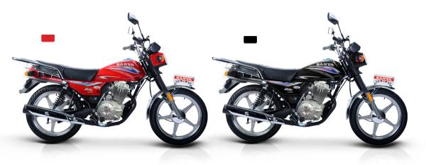 150CC Engine Gas Powered Street Bikes Vacuum Anti - Skid Tyre Shock Absorb