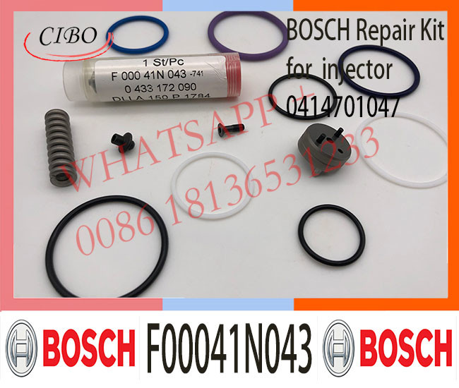 F00041N043 DIESEL SCANIA INJECTOR PARTS REPAIR KIT 414701047 FOR SCANIA 1920420
