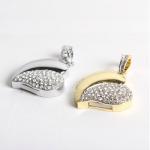 Crystal Heart Shape Usb USB Stick Gift For Wedding 1gb 2gb 4gb 8gb 16gb 32gb