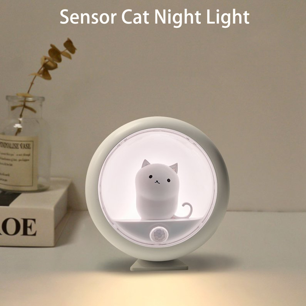 Decorative Atmosphere 800MAH 0.3w Motion Sensor Bedroom Night Light