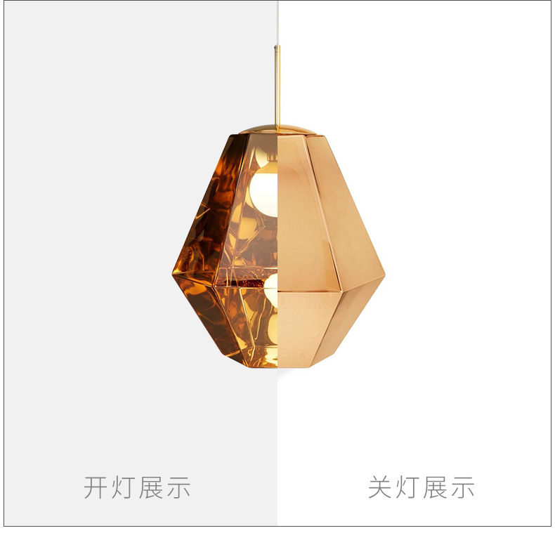 Modern Pendant Lights Designer Glass Hanging Lamp For Dining Room Bedroom glass shade lamps(WH-GP-165)