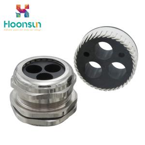 China Multiple Entry Silicone Waterproof Cable Gland M10 M63 Dustproof wholesale
