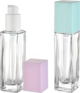 China Glass Cosmetic Pump Bottle For Customer Requirements wholesale