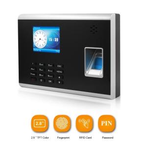 China Cloud Wiegand Password LCD Fingerprint Attendance Machine wholesale