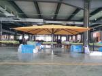 Strong And Big Size Beach Parasol Coffee Shop Sunshade Umbrella