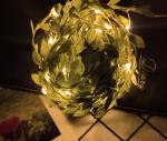 Artificial Ivy Garland Fake Vines Green Leaves Hanging Vine Fake Plants LED