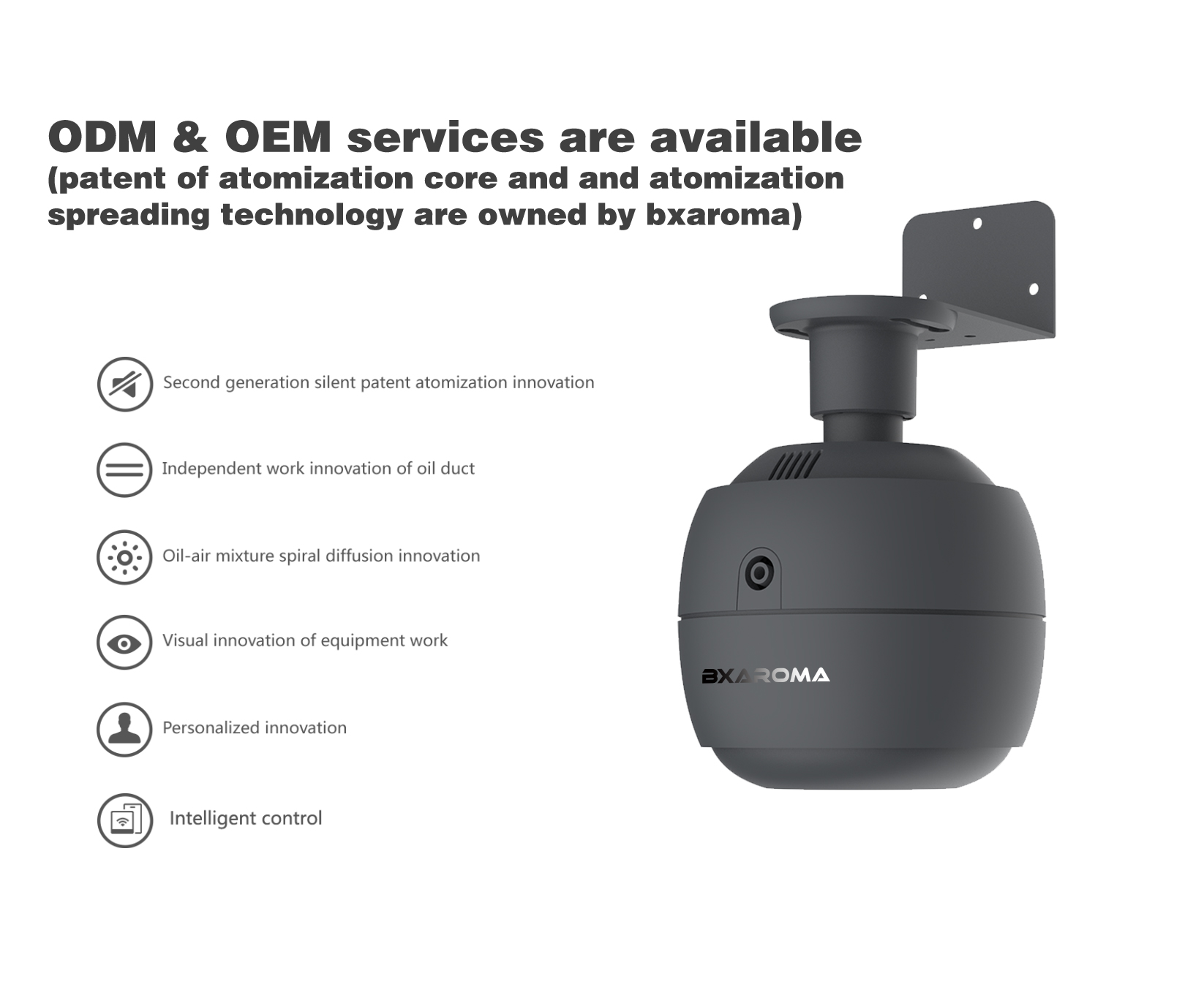 Commercial Aroma Scent Diffuser Sterilization Humidifier Oil Diffuser FCC