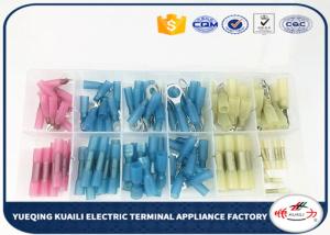 China 120pcs Assorted Terminal Kit Insulated Heat Shrink Electrical Connectors KLI-9912614 wholesale