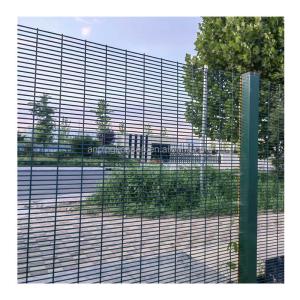 China Metal Garden Fence Galvanized and Powder Coated 358 Security Fence Waterproof Fencing wholesale