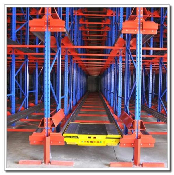 High Density Storage Radio Shuttle Pallet Runner Rack System For Supermarket /