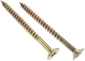 China Pozi Recess Flat Head Carbon Steel Chipboard Screws for Plastic 6.8 Grade wholesale