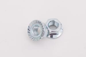 China DIN EN 1661 Flange Nuts Carbon Steel Cold Forging wholesale
