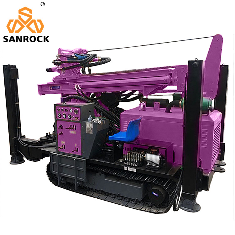 Borehole Deep Water Well Drilling Rig Portable Hydraulic Water Well Drilling Machine