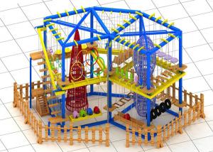 China Playground Adventure Indoor Ropes Course For Children And Adults wholesale