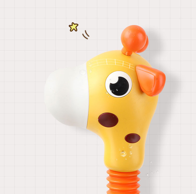 Automatic Circulating Water Spray Electric Giraffe Shower for Children's Bathroom Toy