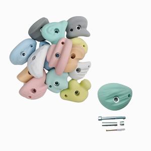 China Anti Fire Kids fiberglass climbing holds Red ASTM Wooden Wall pvc wholesale