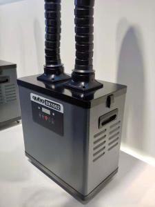 China Lightweight 200W Solder Fume Extractor With Double Suction Arms wholesale