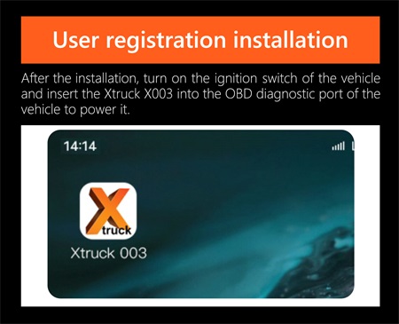 For Xtruck X003 scanner Tool DPF Heavy Duty Truck ECU Programming Forced Regeneration FOR Vol-vo/Sca-nia/Cummins Diagnostic Tool